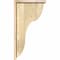 Ekena Millwork Carmel Rough Sawn Corbel w/Backplate, Douglas Fir, 8"W x 14"D x 26"H COR08X14X26CAR01RDF - alternate 2